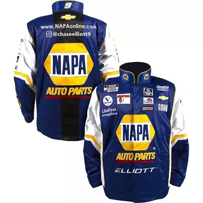 Chase Elliott 2021 NAPA Nylon Official Uniform NASCAR Jacket • £150
