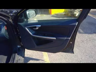 2012 Volvo S60 Passenger Side Front Inner Door Trim Panel Black • $190.78