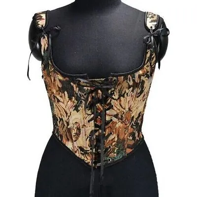 Sexy Gothic Underbust Retro Bustier Corset Top Women Corselet  Steampunk Vest  • $72.96