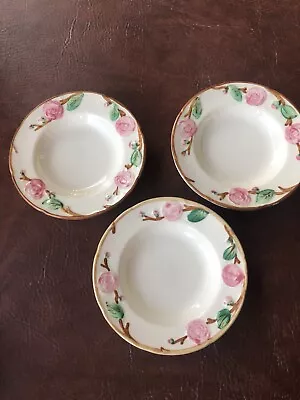 Metlox Pink Camelia Set Of 3-6” Plates California • $15