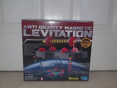 4M Anti Gravity Magnetic Levitation Science Kit Kidz Labs BNIB Sealed • £19.99