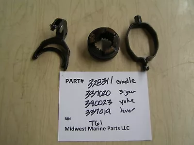 328311 337020 390023 337019 Shifting Parts Johnson Evinrude Outboard Motor T61 • $74.99