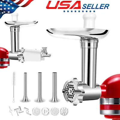 Metal Food Grinder Attachment For Kitchen-Aid Stand Mixers • $41.88