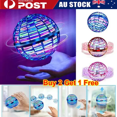 $18.69 • Buy Pro Flying Ball Space Orb Magic Mini Drone UFO Boomerang Boy Kids Toy Child Gift