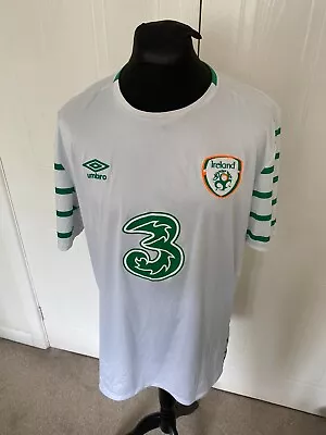 £30 • Buy Republic Of Ireland 2016-17 Away Football Shirt 2XL XXL Umbro