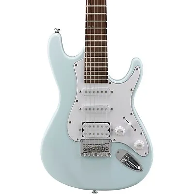 Mitchell TD 100 Short-Scale Electric Guitar Powder Blue 3-Ply White Pickguard  • $125
