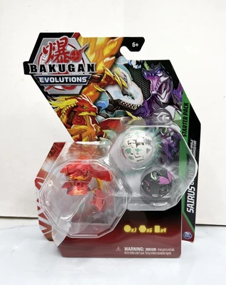 $20 • Buy Bakugan Evolutions Starter Pack - Sairus Ultra/Warrior Whale/Dragonoid Evo - NEW
