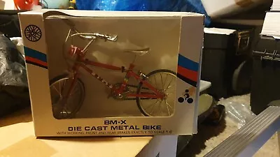 Rare Die-Cast Metal BMX Mini Die-cast Metal Bike Scale 1:6  Vintage New • £40