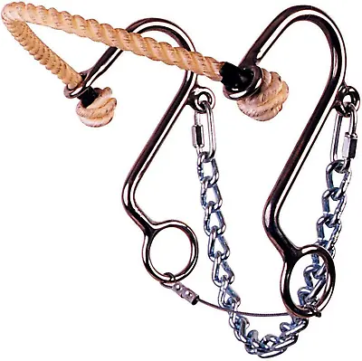 Little S Hackamore - Rope Nose - Stage B - Horse Or Arabian Size • $125.82