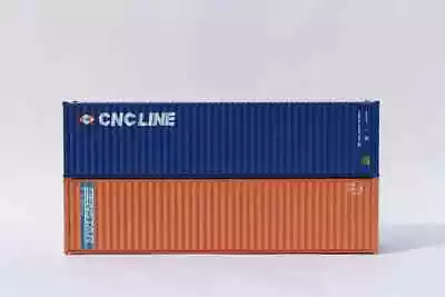 JTC 405802 N Scale 40' High Cube Containers New Free Shipping • $24.99