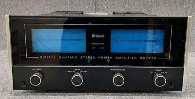 Vintage 1985 Mcintosh MC7270 Power Amplifier Transistor Stereo Power Amplifier • $3899