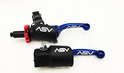 ASV F3 Front Brake Pro Pack Clutch Perch Lever Shorty Blue Yamaha YFZ 450R 450X • $179.95