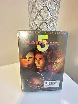 $15 • Buy Babylon 5 - The Complete First Season (DVD, 2009, 6-Disc Set) Small Tear In Seal