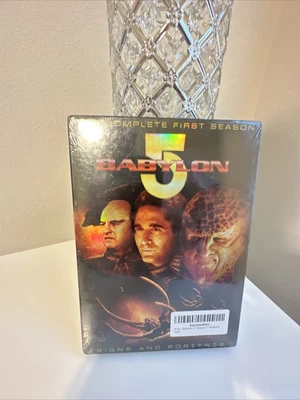 $15 • Buy Babylon 5 - The Complete First Season (DVD, 2009, 6-Disc Set) Small Tear In Seal