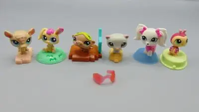 Littlest Pet Shop McDonald's 2008/2010/2011/2014 LPS Lot Of 6 • $2.99