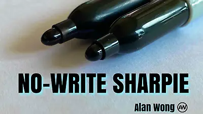 NO WRITE SHARPIE By Alan Wong - Trick • $15.55