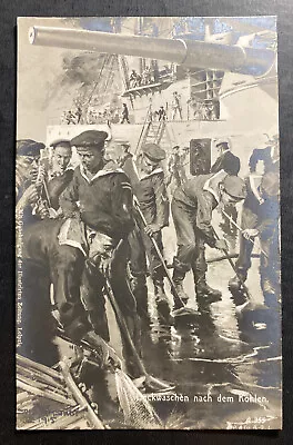 Mint WW 1 German Navy Torpedo Boat Crew Sailors OnBoard Picture Postcard • $68