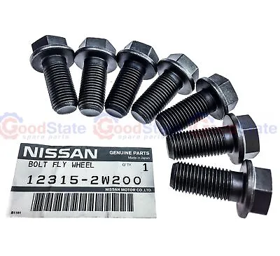 GENUINE Nissan Civilian W41 TD42 Elgrand E50 QD32 ZD30 Flywheel Bolt Screw 7pcs • $82.03