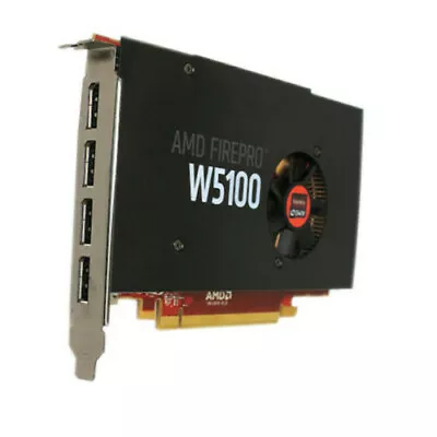 HP AMD FirePro W5100 4GB 4xDP 769574-002 769770-001 J3G92AT J3G92AA 102C5870301 • $120