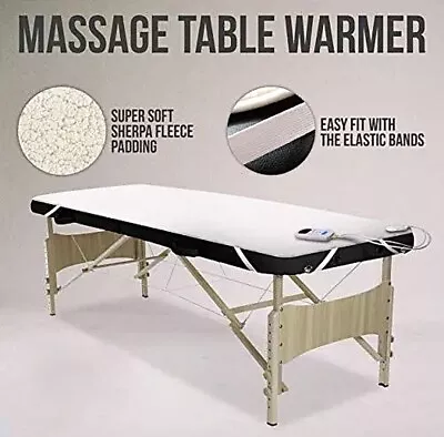 PREMIUM Massage Table Warmer 31  X 71  With 5 Heat Settings 12 Ft Cord JJ CARES • $89