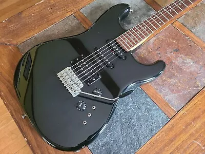 Fender Squier Strat HSS MIJ Vintage FugiGen 1984-87 - Black • $685