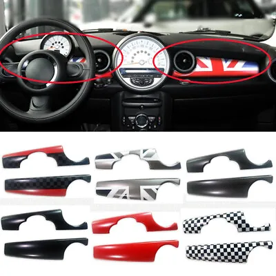 Dash Panel Cover For 2007-2016 Cooper S JCW ONE R55 R56 R57 Dashboard Trim Cover • $61.92