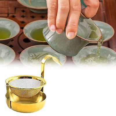 Tea Infuser Portable Anti-rust Wide Application Tea Filter Heat Resistant • $10.20