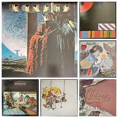 Original Vintage Vinyl Records Of The 60's 70's And 80's. Choose Your Album. • $109