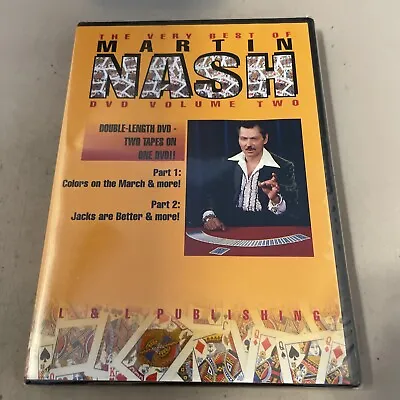The Very Best Of Martin Nash Volume 2 DVD NEW SEALED • $18.82