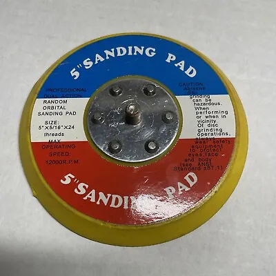 5  Sanding Pad Hook & Loop Face For Da Sander Palm  D/a Sander Sanding Disc • $6.95