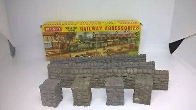 Merit Stone Walls & Buttresses For Hornby Triang Railways Oo Gauge • £6.99