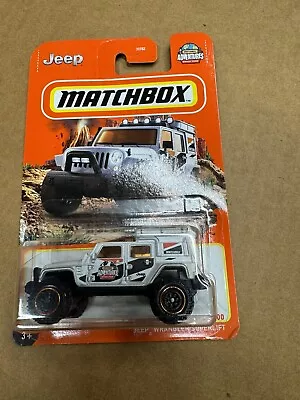 2022 Matchbox Jeep Wrangler Superlift Adventures World Tour *Off Road* • $2.19