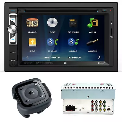 Dual XDVD 6.2  LCD Touchscreen Bluetooth 2-Din DVD/CD/MP3 Receiver • $149.99