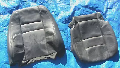 97-98 Volvo S70 V70 XC70 OEM Dark Gray Front DRIVERS LEFT Leather Seat Covers • $185