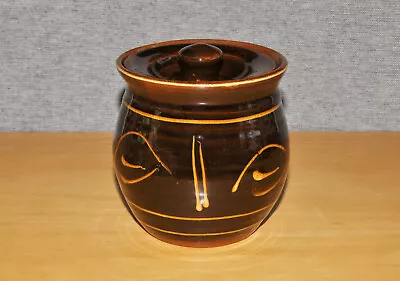 £12.99 • Buy Superb Slipware Studio Pottery Lidded Jar - Michael Cardew / Winchcombe Era