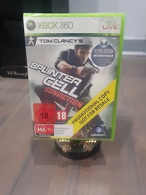 PAL Tom Clancy's Splinter Cell Conviction Promotional Edition Microsoft XBOX 360 • $349