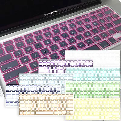 Soft Keyboard Case Cover Protector For Apple Mac MacBook Air Pro 13.3  15.4  17  • $3.45