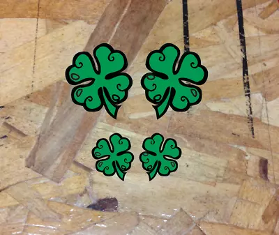 4 Leaf Clover Lucky Lucky Vintage Tattoo Style Vinyl Decal Sticker - 4 For 1 • $3.99