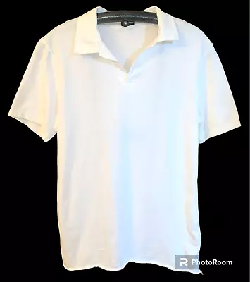 VON DUTCH Originals Polo Shirt Kustom Made No Button Size Medium White Golf • $24