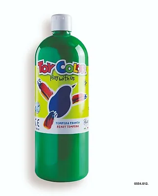 £6.99 • Buy Ready-Mix Washable Tempera Paint 8 Colours To Choose  1000 Ml  Children Painting