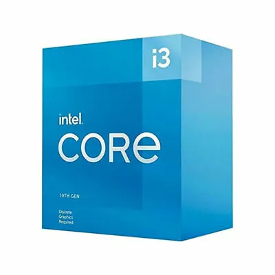 Intel Core I3-10105 CPU Processor 3.7 GHz Quad Core LGA1200 BX8070110105 • $79.99