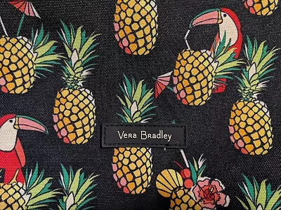 Vera Bradley LARGE Beach Bag - Navy/pineapple Theme***FREE SHIPPING • $40