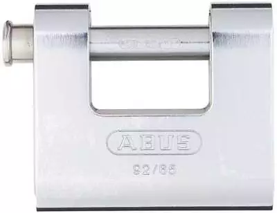 Abus 92/65 Ka Padlock Keyed Alike Shutter Shackle Brass Body Steel Shackle • $44.29