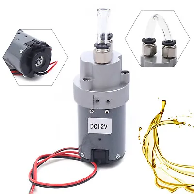 DC 12V Micro Gear Electric Oil Pump Waster Oil Self-suction Transfer Pump 23W US • $61