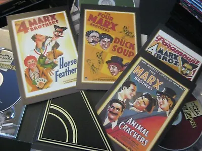 Lot #0 - Marx Brothers Collection DVD Box Set Crackers Duck Soup Monkey Horse • £9.99