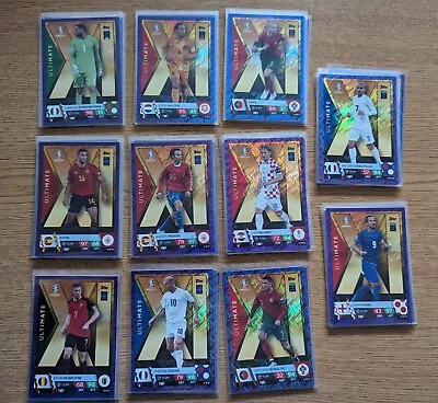 Match Attax Euro 2024 - Ultimate XI Purple Sapphire Parallel - Full Set 11 Cards • £3