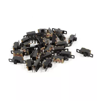 30 Pcs ON/ON 2 Position SPDT Mini Panel Slide Switch SS12F1-G3 DC 50V 1A • $6.83