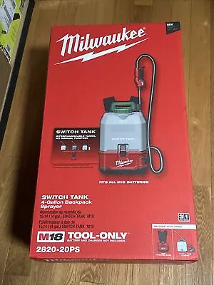 Milwaukee 2820-20PS M18 Switch Tank Backpack Sprayer - Red • $164.99