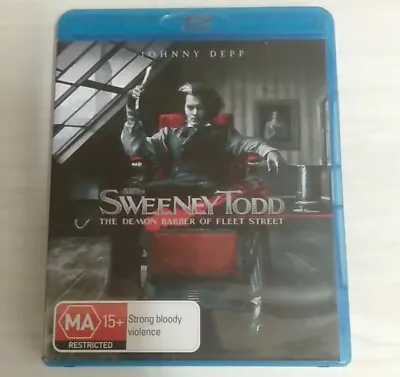 $8.95 • Buy Sweeney Todd The Demon Barber Of Fleet Street Blu-ray Johnny Depp Tim Burton