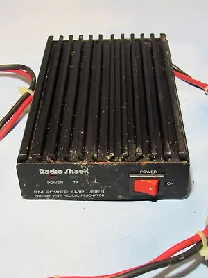 Radio Shack HTA-20 30 Watt 2 Meter VHF 144mhz HT Power Amplifier 19-1122 • $40